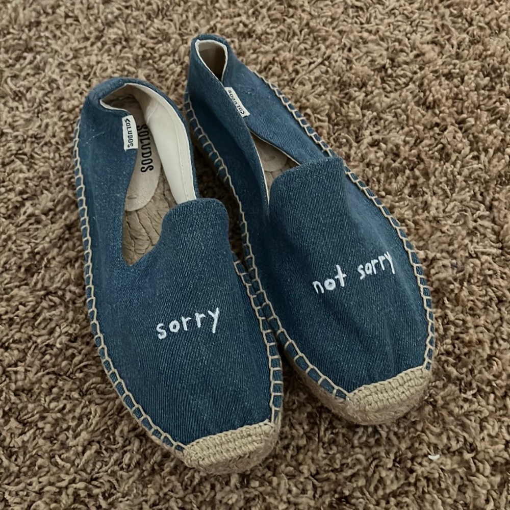 Soludos “Sorry Not Sorry” Espadrille Flats